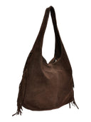 Isabella Rhea Geanta de umar Marissa piele naturala Maro inchis