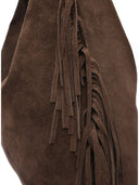 Isabella Rhea Geanta de umar Marissa piele naturala Maro inchis