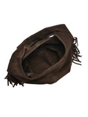 Isabella Rhea Geanta de umar Marissa piele naturala Maro inchis