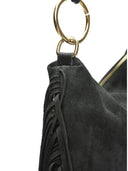 Isabella Rhea Geanta de umar Otilia piele naturala Negru