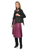 Isabella Rhea Geanta de umar Otilia piele naturala Negru