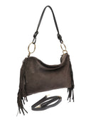 Isabella Rhea Geanta de umar Otilia piele naturala Maro inchis