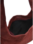 Isabella Rhea Geanta de umar Corinna piele naturala Bordo