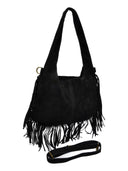 Isabella Rhea Geanta de umar Corinna piele naturala Negru