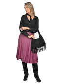 Isabella Rhea Geanta de umar Corinna piele naturala Negru