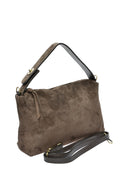 Isabella Rhea Geanta de umar Evelina piele naturala Maro inchis