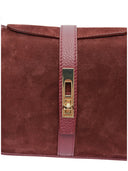 Isabella Rhea Geanta de umar Natalia piele naturala Bordo