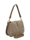 Isabella Rhea Geanta de umar Natalia piele naturala Taupe