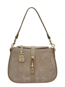 Isabella Rhea Geanta de umar Natalia piele naturala Taupe