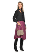 Isabella Rhea Geanta de umar Natalia piele naturala Taupe