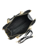 Isabella Rhea Geanta de mana  Floriana piele naturala Negru