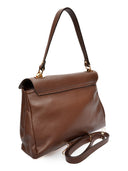 Isabella Rhea Geanta de umar Maia piele naturala Maro
