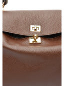 Isabella Rhea Geanta de umar Maia piele naturala Maro