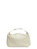Borsa a tracolla Mara, in vera pelle beige