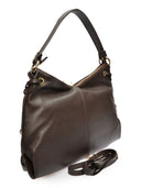 Isabella Rhea Geanta de umar  Mihaela piele naturala Maro inchis