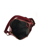 Isabella Rhea Geanta de umar  Mihaela piele naturala Visiniu