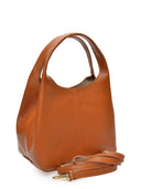 Isabella Rhea Geanta de umar  Mirela  piele naturala coniac