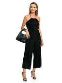 Borsa hobo Mirela in vera pelle nera