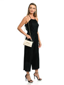 Borsa a tracolla Sandra beige in vera pelle