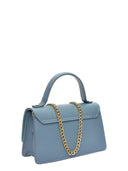 Isabella Rhea Geanta de mana  Sandra piele naturala Albastru deschis