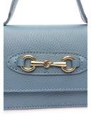 Isabella Rhea Geanta de mana  Sandra piele naturala Albastru deschis