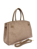 Isabella Rhea Geanta de mana  Yvonne piele naturala Taupe