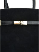 Isabella Rhea Geanta de mana  Yvonne piele naturala Negru