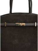 Isabella Rhea Geanta de mana  Yvonne piele naturala Maro inchis