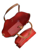 Isabella Rhea Geanta de umar  Monica piele naturala coniac