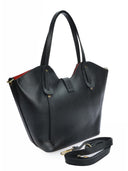 Isabella Rhea Geanta de umar  Monica piele naturala Negru