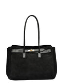 Isabella Rhea Geanta de umar  Rebeca piele naturala Negru