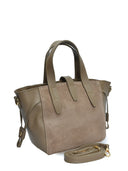 Isabella Rhea Geanta de mana  Teodora piele naturala Taupe