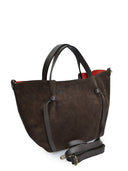 Isabella Rhea Geanta de mana  Virginia piele naturala cioccolatiu