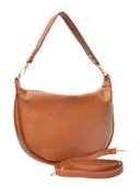 Isabella Rhea Geanta de umar Clarisse piele naturala Coniac