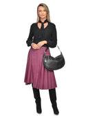 Isabella Rhea Geanta de umar Clarisse piele naturala Negru