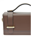 Isabella Rhea Geanta de mana  Isolde piele naturala Maro