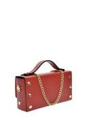 Isabella Rhea Geanta de mana  Isolde piele naturala Rosu