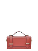 Isabella Rhea Geanta de mana  Isolde piele naturala Rosu