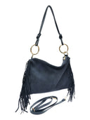 Isabella Rhea Geanta de umar Otilia piele naturala Albastru