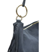 Isabella Rhea Geanta de umar Otilia piele naturala Albastru