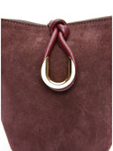 Isabella Rhea Geanta de umar Cecilia piele naturala Bordo