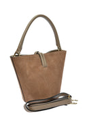 Isabella Rhea Geanta de umar Cecilia piele naturala Taupe
