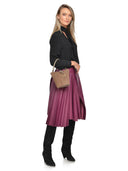 Isabella Rhea Geanta de umar Cecilia piele naturala Taupe