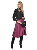 Isabella Rhea Geanta de umar Cecilia piele naturala Negru