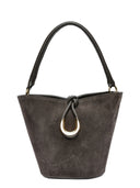 Isabella Rhea Geanta de umar Cecilia piele naturala Maro inchis