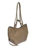 Luisa Vannini Geanta de umar Jovana piele naturala Taupe