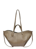 Luisa Vannini Geanta de umar Jovana piele naturala Taupe