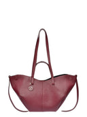 Luisa Vannini Geanta de umar Jovana piele naturala Visiniu