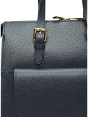 Luisa Vannini Rucsac Margot piele naturala Albastru inchis