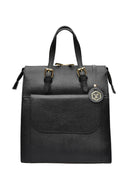 Luisa Vannini Rucsac Margot piele naturala Negru